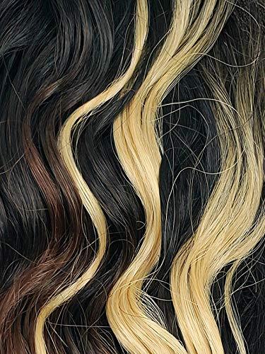 imageSensationnel What Lace 13X6 Wigs Reyna Lacefrontal Hand Tied Glueless Synthetic with Natural Density Preplucked Hairline 1 JETBLACKMPBLONDE