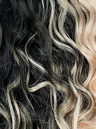 imageSensationnel What Lace 13X6 Wigs Reyna Lacefrontal Hand Tied Glueless Synthetic with Natural Density Preplucked Hairline 1 JETBLACKMPROSEGOLD