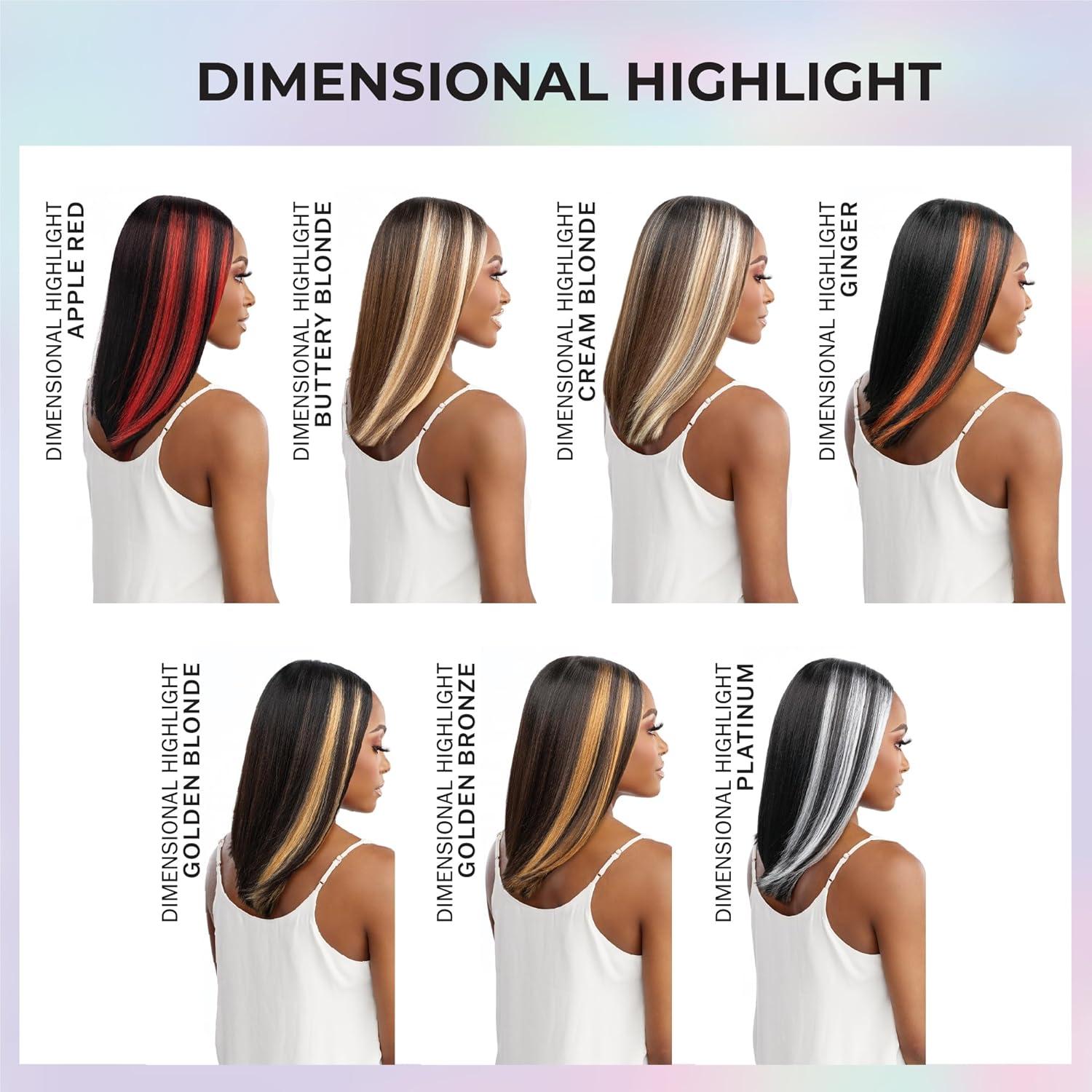 imageSensationnel What Lace 13X6 Wigs Shiyana 14 Inch Human Hair Blend Lacefrontal Glueless Synthetic With Natural Density Preplucked Hairline 1 JETBLACKDHCREAMBLONDE