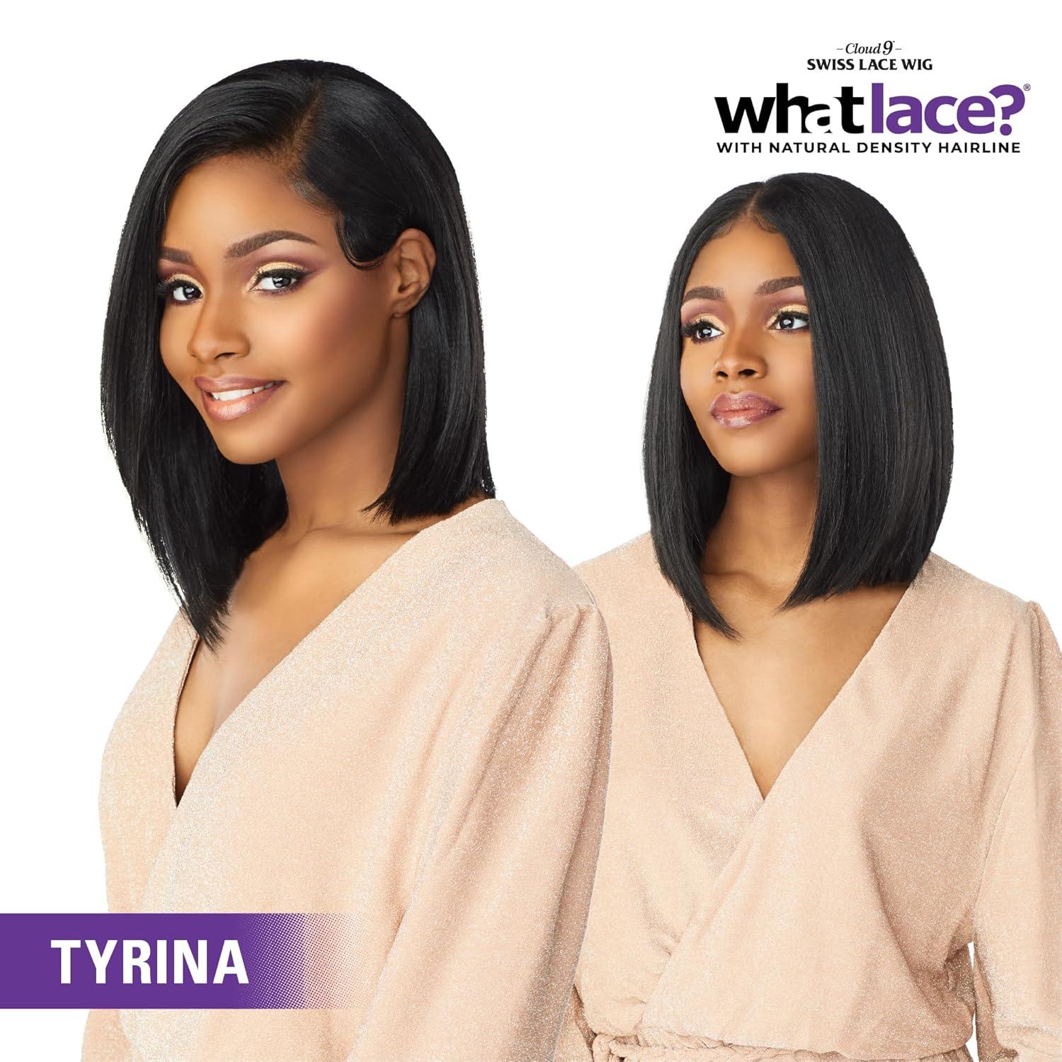 imageSensationnel What Lace 13X6 Wigs Tyrina Lacefrontal Hand Tied Glueless Synthetic With Natural Density Preplucked Hairline 1 JETBLACKMPCHAMPAGNE