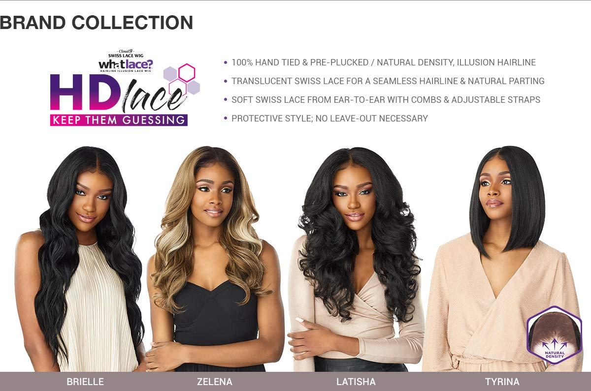 imageSensationnel What Lace 13X6 Wigs Tyrina Lacefrontal Hand Tied Glueless Synthetic With Natural Density Preplucked Hairline 1 JETBLACKMPROSEGOLD