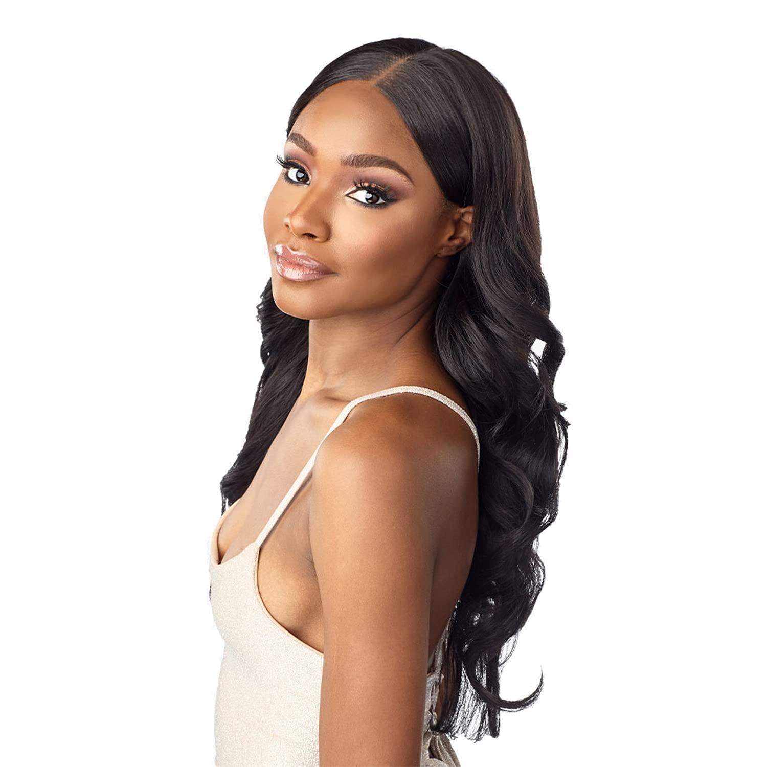 imageSensationnel What Lace 13X6 Wigs Zaila Lacefrontal Hand Tied Glueless Synthetic with Natural Density Preplucked Hairline 613 BLONDE613 BLONDE
