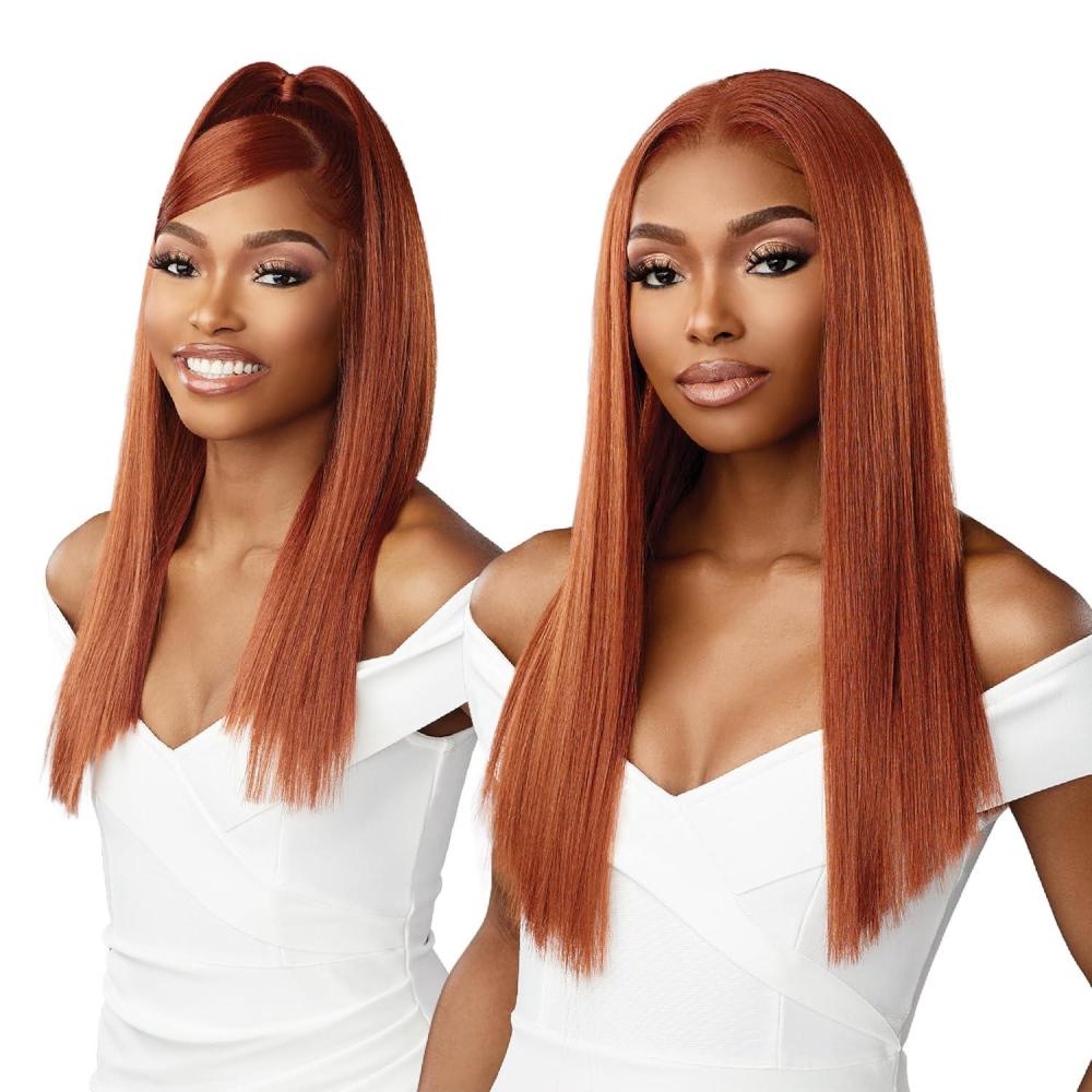 imageSensationnel Bare Lace 13X6 Wigs Unit 9 Lacefrontal Glueless Synthetic 180 Degree Preplucked Hairline 1 JETBLACK1 JETBLACK
