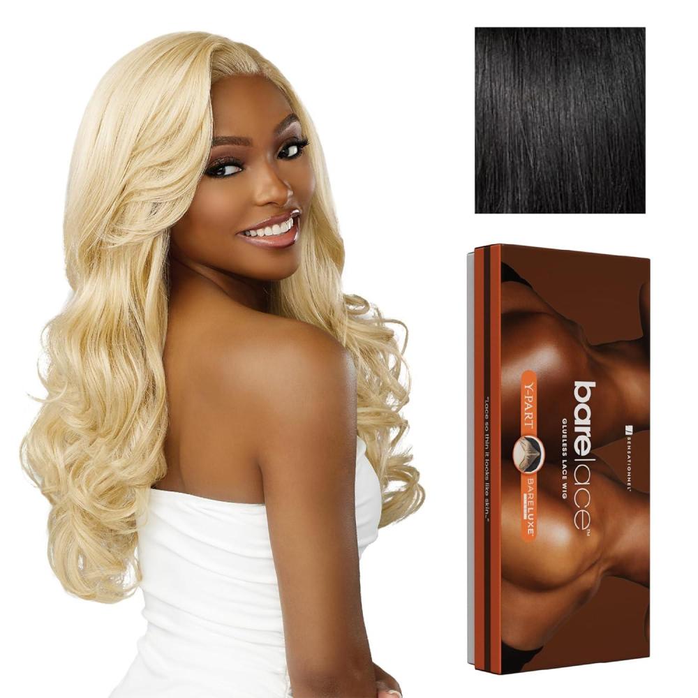 imageSensationnel Bare Lace Ypart Lacewigs Jordyn Lacefront Glueless Synthetic 180 Degree Preplucked Hairline 1 JETBLACK1 JETBLACK