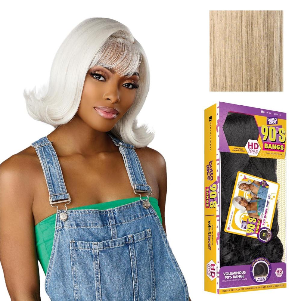imageSensationnel Butta Lace 90Sbangs Wigs Unit 907 Glueless Wide Deep Part Synthetic Preplucked Hairline 1 JETBLACKBEIGEBLONDE