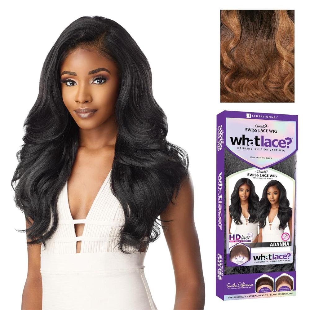 imageSensationnel What Lace 13X6 Wigs Adanna Lacefrontal Hand Tied Glueless Synthetic With Natural Density Preplucked Hairline 1 JETBLACKMPHAZEL