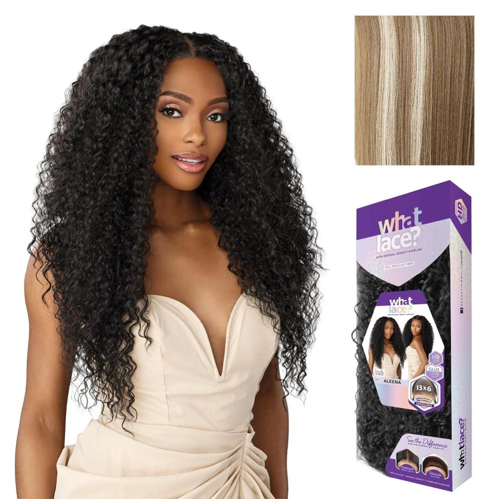 imageSensationnel What Lace 13X6 Wigs Aleena Lacefrontal Hand Tied Glueless Synthetic With Natural Density Preplucked Hairline 1 JETBLACKBALAYAGELIGHTASHBLONDE