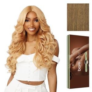 Sensationnel Bare Lace 13X3 Lacewig – Unit 1 Lacefrontal Glueless Synthetic 180 Degree Preplucked Hairline (1 JETBLACK)(MOCHABROWN)