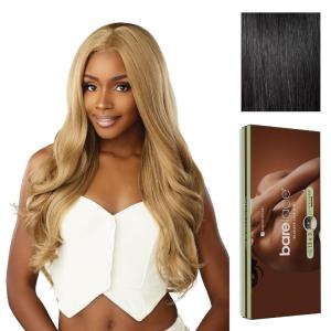 Sensationnel Bare Lace 13X3 Lacewig – Unit 2 Lacefrontal Glueless Synthetic 180 Degree Preplucked Hairline (1 JETBLACK)(1 JETBLACK)