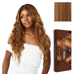 Sensationnel Bare Lace 13X6 Wigs – Unit 17 Lacefrontal Glueless Synthetic 180 Degree Preplucked Hairline (1 JETBLACK)(BALAYAGEMACCHIATO)