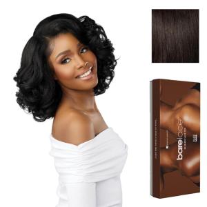 Sensationnel Bare Lace 13X6 Wigs – Unit 19 Lacefrontal Glueless Synthetic 180 Degree Preplucked Hairline (1 JETBLACK)(2 DARKBROWN)