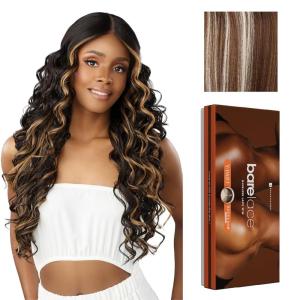Sensationnel Bare Lace Ypart Lacewigs – Korie Lacefront Glueless Synthetic 180 Degree Preplucked Hairline (1 JETBLACK)(BALAYAGELATTE)