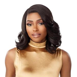 Sensationnel Butta Lace Wigs – Unit 44 Extra Wide 5 Inch Deep Parting Synthetic Preplucked Hairline Glueless Lacefront (613 BLONDE)(BALAYAGEPLATINUM)