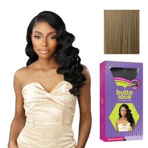 Sensationnel Butta Lace Wigs – Vintage Rider Extra Wide 5 Inch Deep Parting Synthetic Preplucked Hairline Glueless Lacefront (1 JETBLACK)(LIGHTASHBROWN)