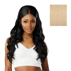 Sensationnel Dashly Lace Front Wig – Unit 50 Pre Teased Pouf Style Laceparting Ear to Ear Synthetic (1 JETBLACK)(BEIGEBLONDE)