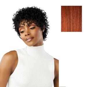 Sensationnel Dashly Wig – Unit 25 Non Lace Cap Ready to Wear Ear to Ear Lacepart Synthetic (1 JETBLACK)(COPPER)