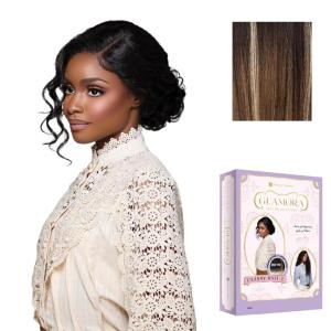 Sensationnel Glamora 360 Lace Wig – Classy Unit 2 Glueless Ready to Wear Synthetic Preplucked Hairline (2 DARKBROWN)(BALAYAGEMOCHA)