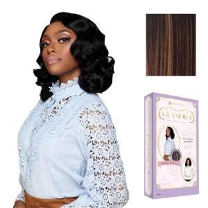 Sensationnel Glamora Lace Front Wig – Glam Unit 3 Glueless 13×4 Laceparting Ready to Wear Synthetic Preplucked Hairline (BALAYAGEMOCHA)(BALAYAGECHOCOLATE)