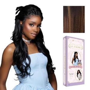 Sensationnel Glamora Lace Front Wig – Glam Unit 4 Glueless 13×4 Laceparting Ready to Wear Synthetic Preplucked Hairline (BALAYAGEGOLD)(BALAYAGEHAZELNUT)
