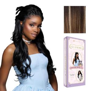 Sensationnel Glamora Lace Front Wig – Glam Unit 4 Glueless 13×4 Laceparting Ready to Wear Synthetic Preplucked Hairline (BALAYAGEGOLD)(BALAYAGEMOCHA)