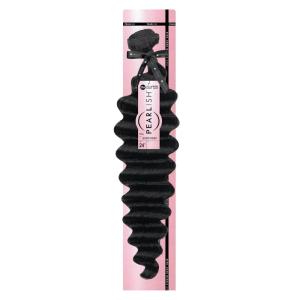 Sensationnel Pearlish bundle human hair – euro deep deep pearl conditioned 15a soft remy beauty supply sew in or glue on bundles (10 Inch, NATURAL)(NATURAL/BLACK)