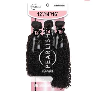 Sensationnel Pearlish multi bundle – burmese curl deep pearl conditioned 15a soft remy beauty supply sew in or glue on human hair layered lengths (10 12 14 inch, NATURAL)(NATURAL)