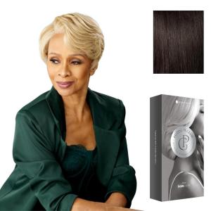 Sensationnel Platinum Glow 13X6 Wig – Beline Lacefrontal Glueless human hair blend Preplucked Hairline (1 JETBLACK)(2 DARKBROWN)