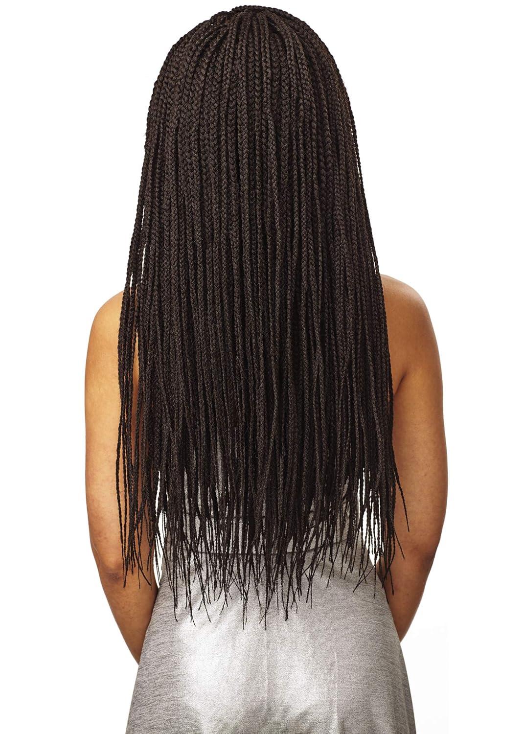 imageSensationnel Cloud9 4x4 Braided Wig Box Braid Small Hand Tied Swiss Multi Parting Lace 1 JETBLACK1 JETBLACK