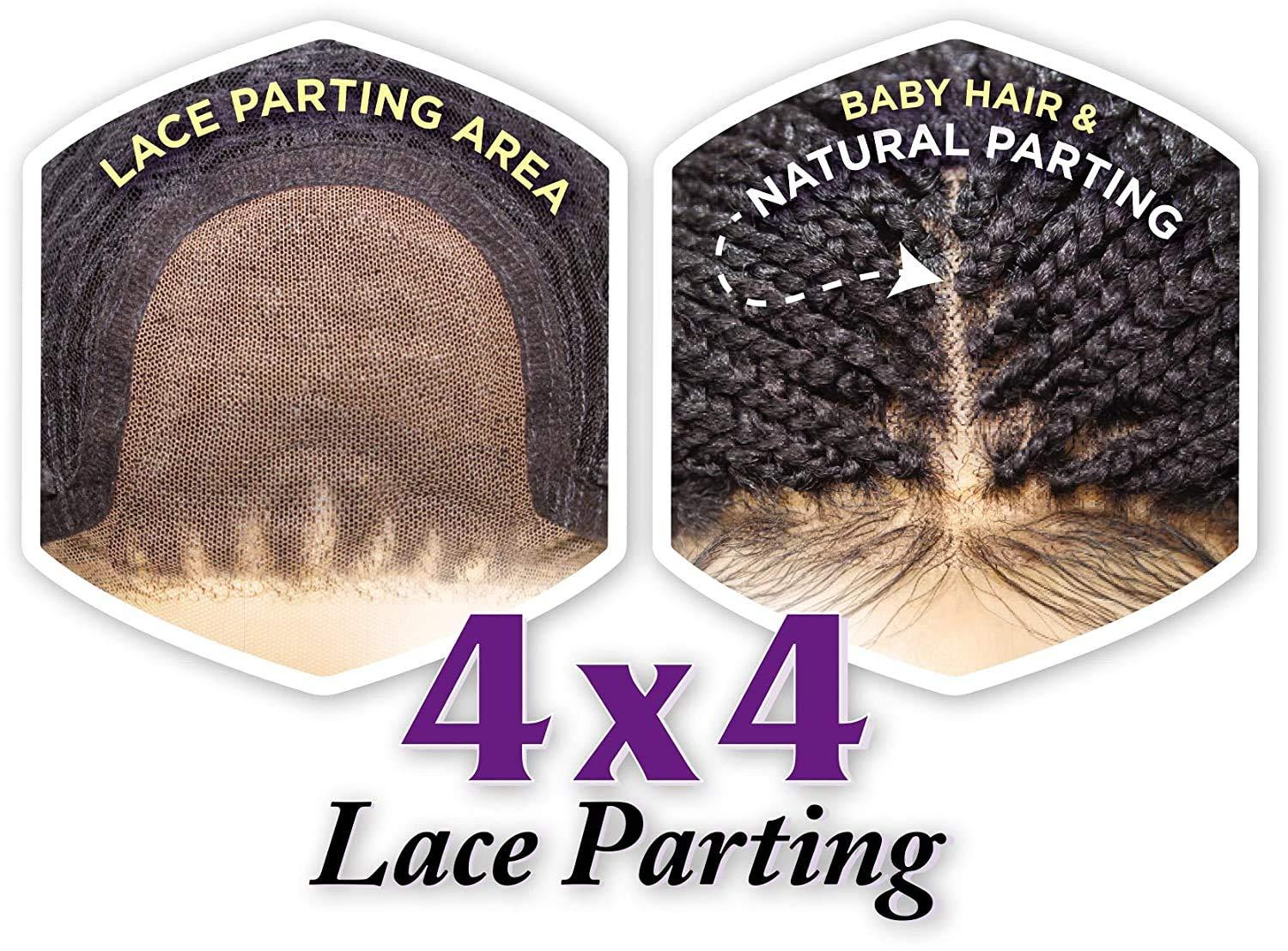 imageSensationnel Cloud9 4x4 Braided Wig Box Braid Small Hand Tied Swiss Multi Parting Lace 1 JETBLACKT1B27