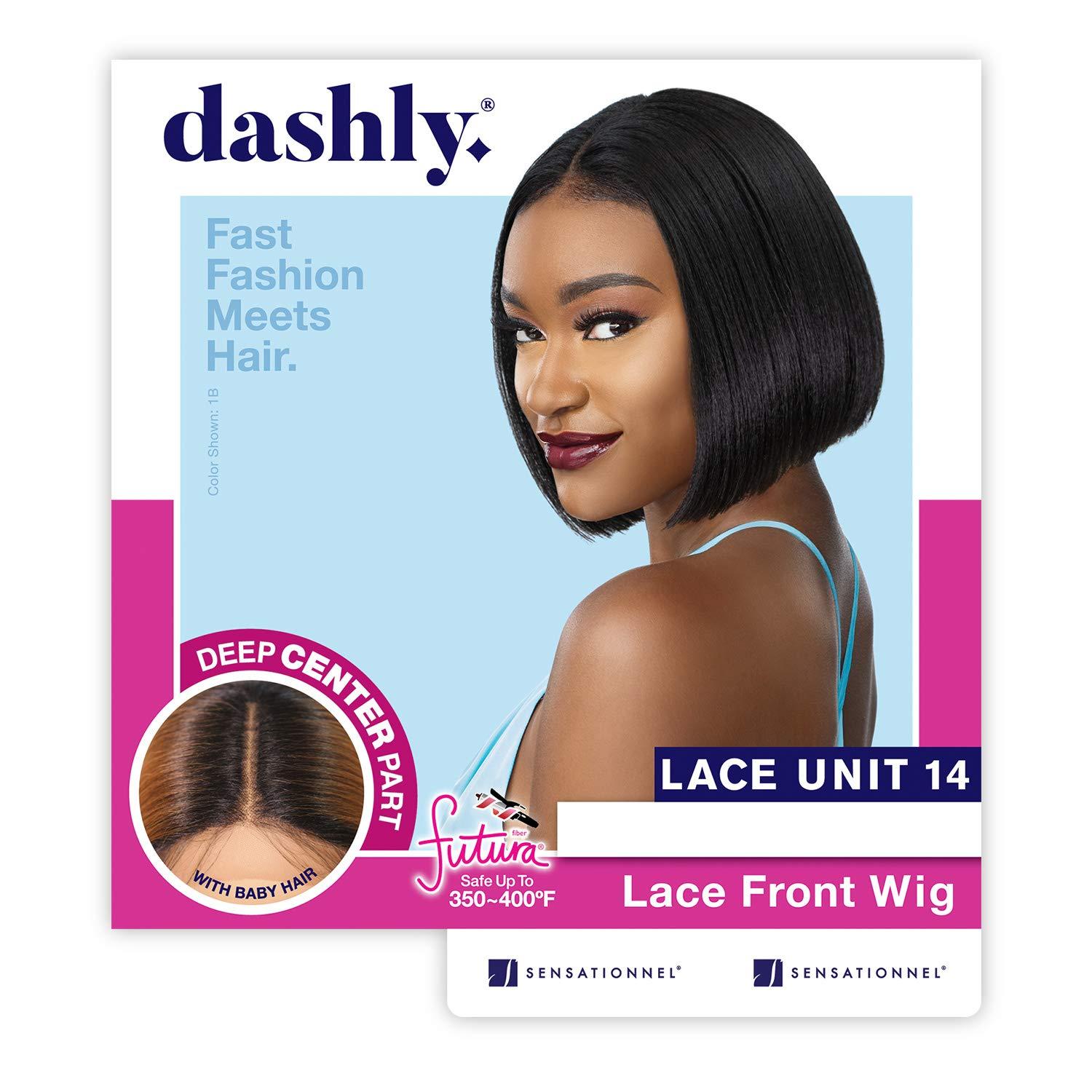 imageSensationnel Dashly Lace Front Wig Unit 14 Hand Tied Laceparting Ear to Ear Synthetic MPGOLDMPROSEGOLD