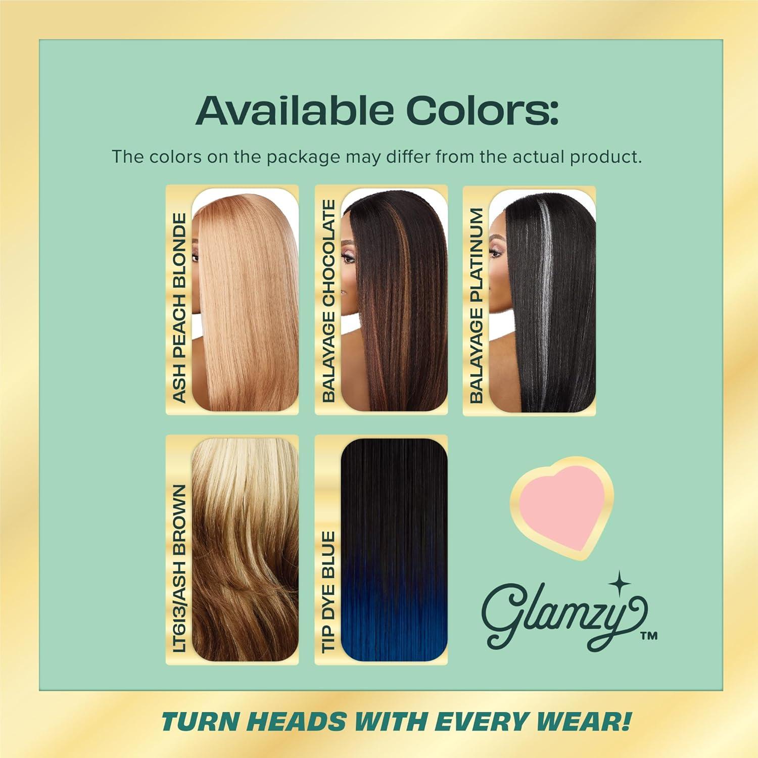 imageSensationnel Glamzy Lace Part Wigs Elysia Glueless Hand Tied Wider V Parting Synthetic Hair 1 JETBLACK1B OFFBLACK