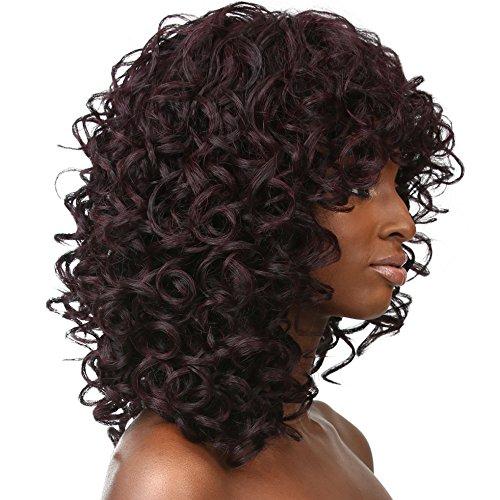 imageSensationnel Instant Fashion Wig Ifw Gigi Synthetic Quick On The Go Styling Comfort Pre Made Styled 1 JETBLACK2 DARKBROWN
