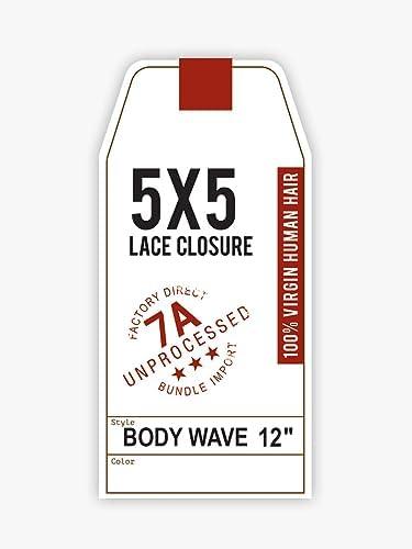 imageSensationnel bare and natural hair straight 5x5 closure unprocessed virgin humanhair bundles 10 NATURALNATURALBLACK