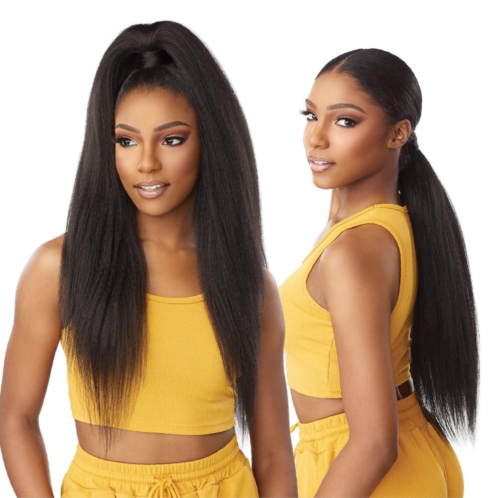 imageSensationnel Instant Updown Halfwig Pony Iud 17 4 Style in 1 Half Wig And Pony Drawstring 1 JETBLACKT1B4