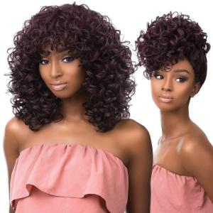 Sensationnel Instant Fashion Wig – Ifw Gigi Synthetic Quick On The Go Styling Comfort Pre Made Styled (1 JETBLACK)(F1B/BG)