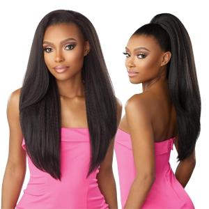 Sensationnel Instant Weave Half Wig – 13 Synthetic Blendwig Adjustable Drawstring for Seamless Hair Blending (T2/BG)(T2/COPPER)