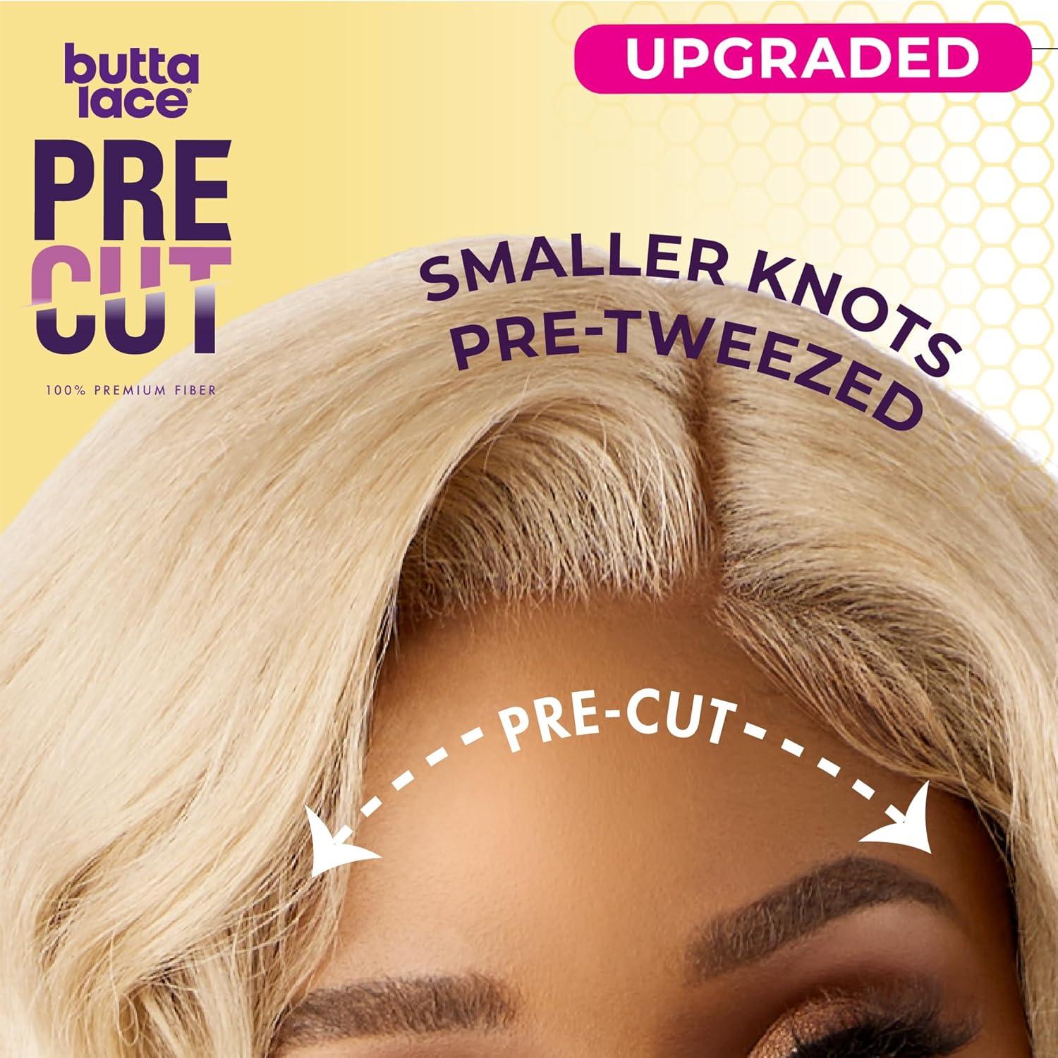 imageSensationnel Butta Lace Precut Wigs Unit 9 Glueless Extra Wide 5 Inch Deep Parting Synthetic Pre Tweezed Smaller Knot Hairline 1 JETBLACKCH27