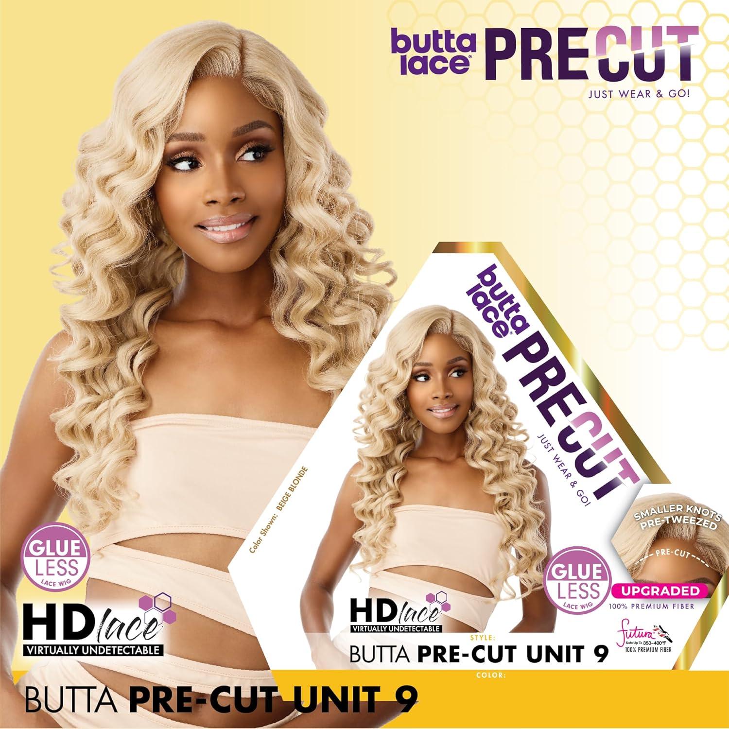 imageSensationnel Butta Lace Precut Wigs Unit 9 Glueless Extra Wide 5 Inch Deep Parting Synthetic Pre Tweezed Smaller Knot Hairline 1 JETBLACKCOPPERBROWN