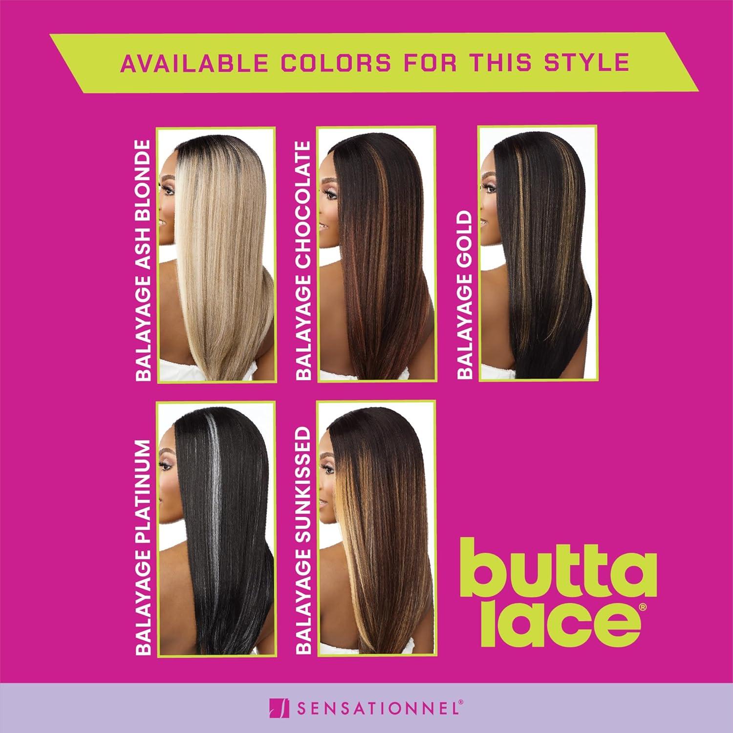 imageSensationnel Butta Lace Wigs Crimp Vibe Extra Wide 5 Inch Deep Parting Synthetic Preplucked Hairline Glueless Lacefront 1 JETBLACK1B OFFBLACK