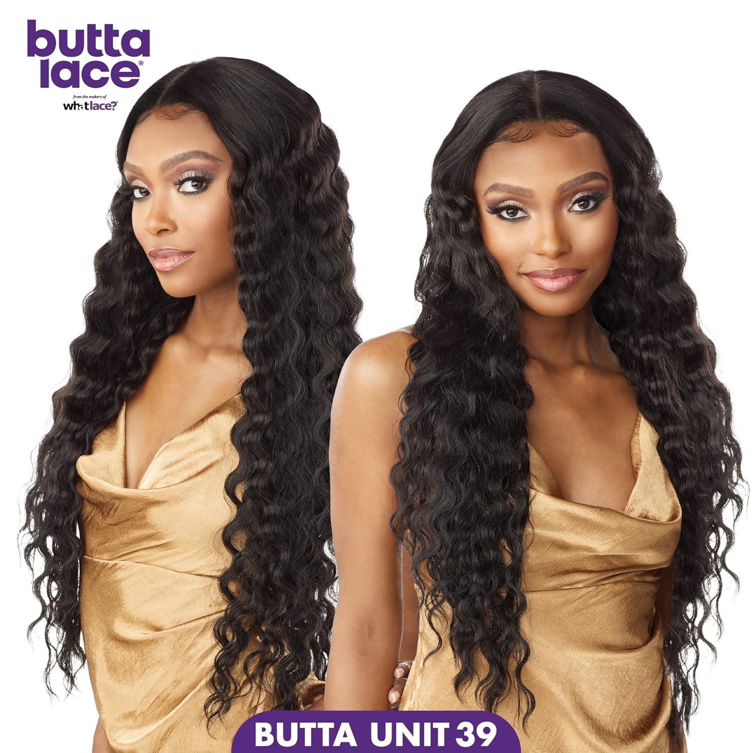 imageSensationnel Butta Lace Wigs Unit 39 Extra Wide 5 Inch Deep Parting Synthetic Preplucked Hairline Glueless Lacefront 1 JETBLACKBALAYAGEMOCHA