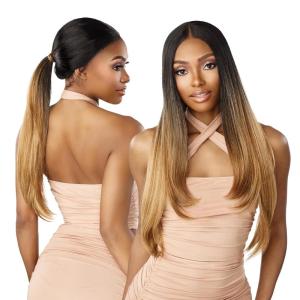 Sensationnel Butta 360 Lace Wigs – Unit 7 Wider Parting 360 Degree Lace Glueless Synthetic Preplucked Hairline (BABYLIGHTSBERRY)(LIGHTASHBROWN)
