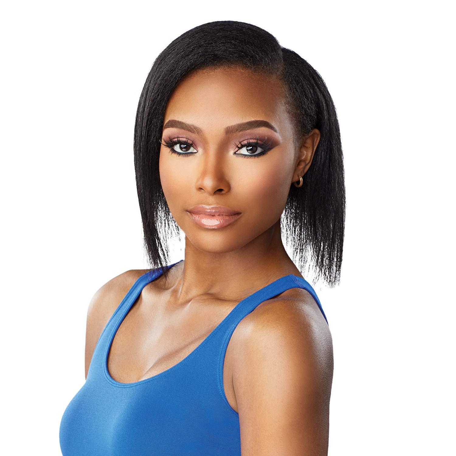 imageSensationnel Curls Kinksandco Clip In Rule Breaker 10 Inch 9 Piece Pack Easy to Use Clips for Natural 3C to 4C Hair 1 JETBLACK2 DARKBROWN