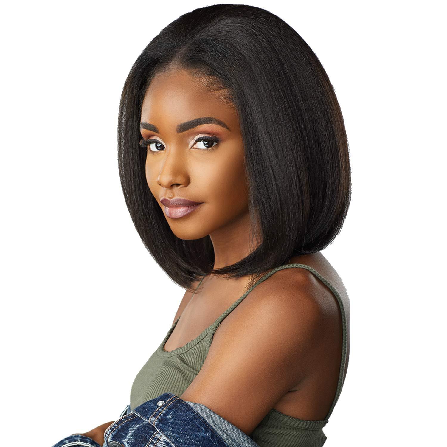 imageSensationnel Curls Kinksandco Half Wig Top Babe Instant Weave Drawstring Cap for Natural 3C to 4C Hair Textures 1 JETBLACK1 JETBLACK