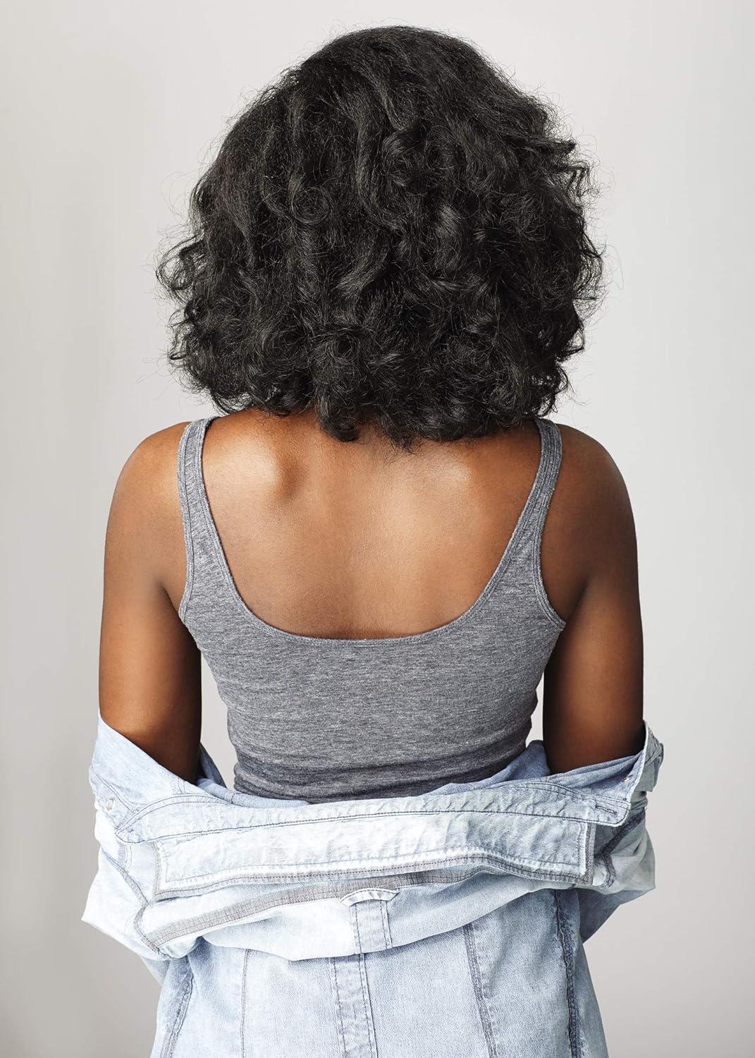 imageSensationnel Curls Kinksandco Half Wig Top Lady Instant Weave Drawstring Cap for Natural 3C to 4C Hair Textures 1 JETBLACK2 DARKBROWN