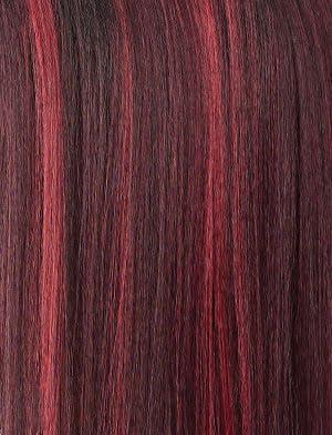 imageSensationnel Curls Kinksandco Kinkyedges Wig Kinky Chic Bob 12 Inch Y Part Lace Natural Kinkytexture Edged Hairline for Natural 3C to 4C Hair Textures 1 JETBLACKBALAYAGEDARKCHERRY