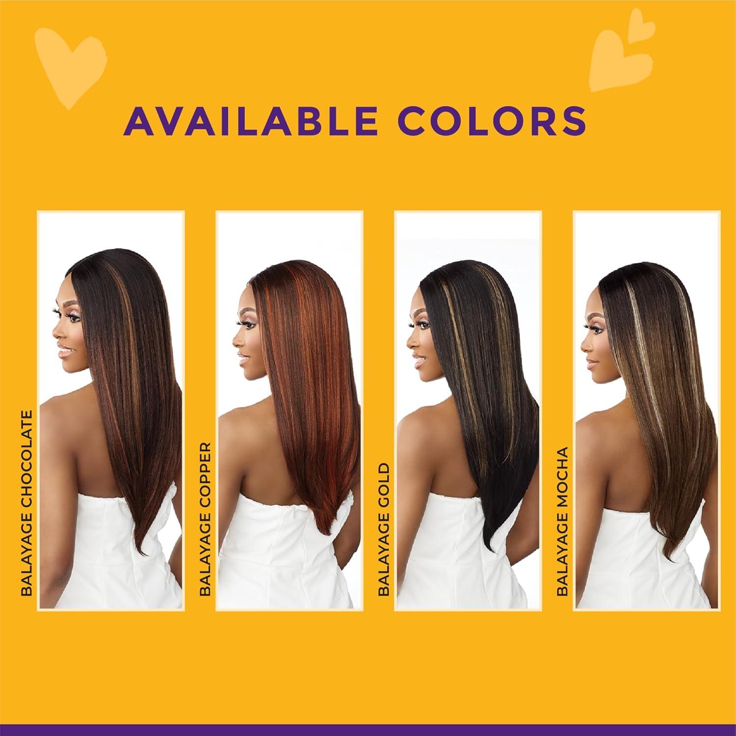 imageSensationnel Curls Kinksandco Kinkyedges Wig Kinky Silk Pressed 26 Inch 13X6 Lace Frontal Natural Kinkytexture Edged Hairline for Natural 3C to 4C Hair Textures 1 JETBLACKBALAYAGEMOCHA