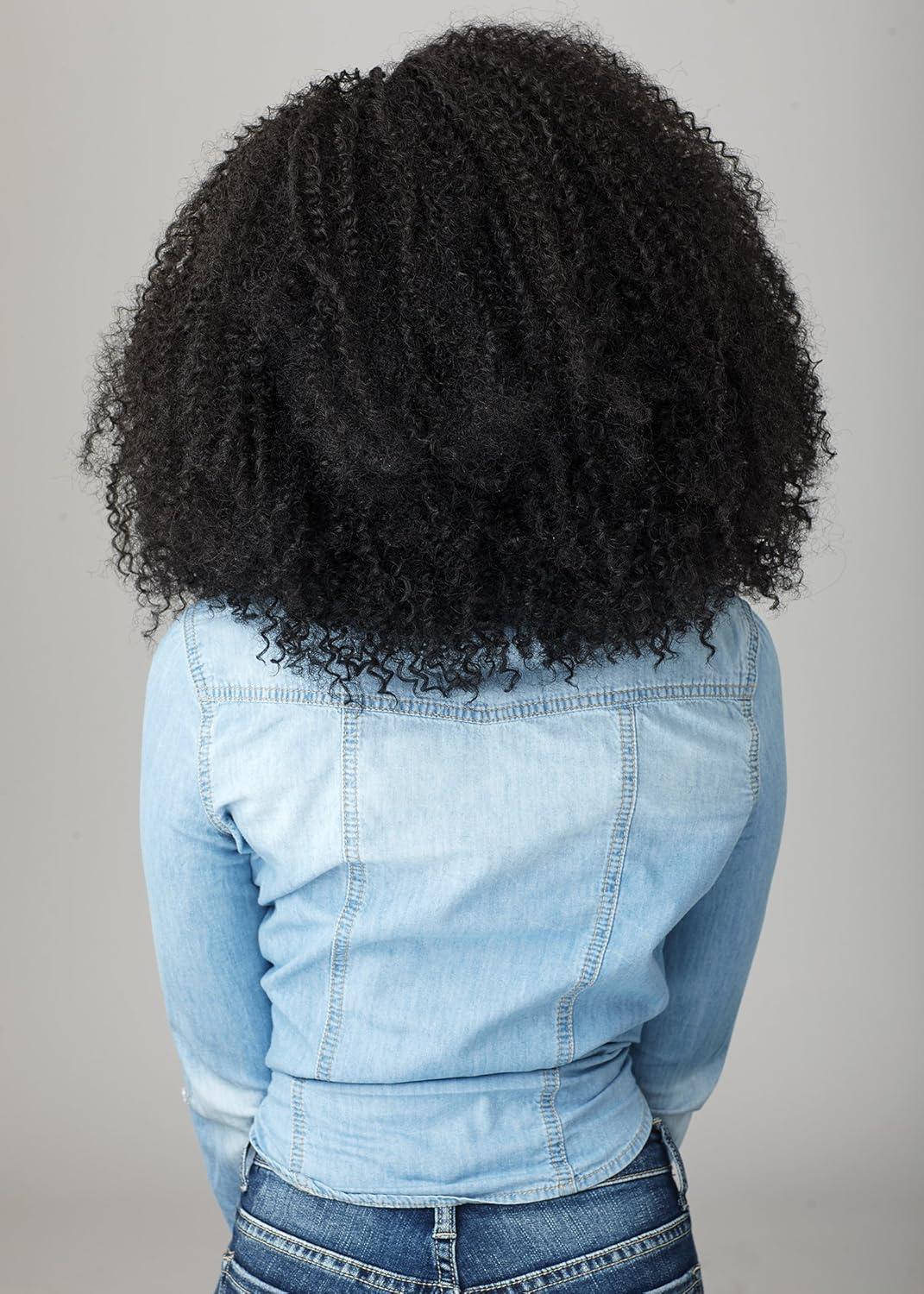 imageSensationnel Curls Kinksandco Lace Wig The Game Changer Wide Lace Part Wig With Natural Preplucked Hairline for Natural 3C to 4C Hair Textures 1 JETBLACKT1B27