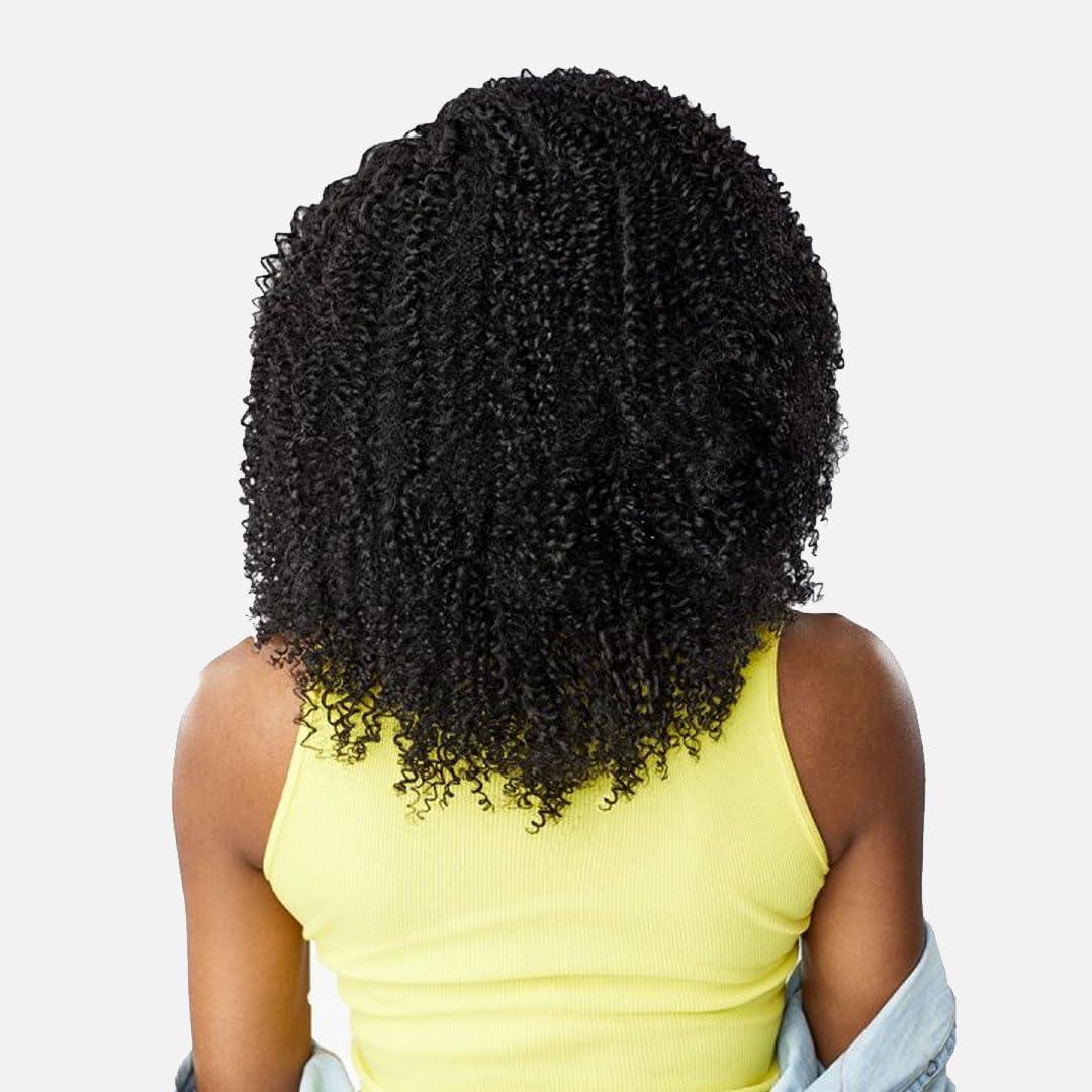 imageSensationnel Curls kinksandco clip in game changer 10 inch easy to use clips for natural 3c to 4c hair textures 1B OFFBLACK4 MEDBROWN