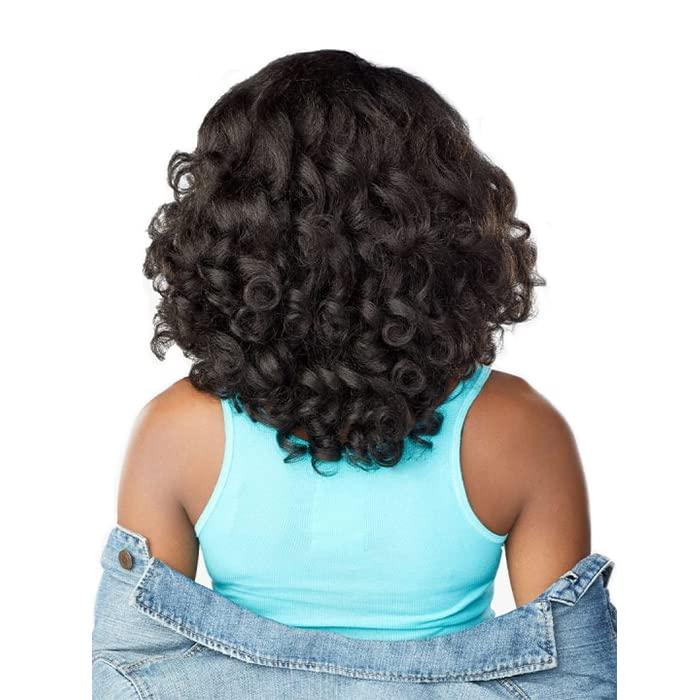 imageSensationnel Curls kinksandco clip in top lady 10 inch easy to use clips for natural 3c to 4c hair textures 1 JETBLACK4 MEDIUM BROWN