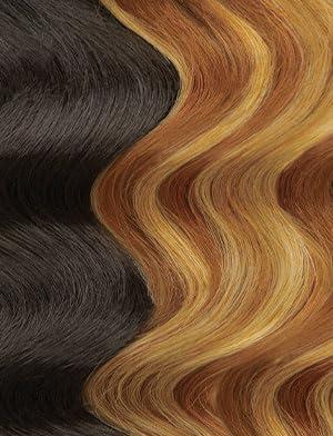 imageSensationnel Curls kinksandco synthetic bundles glam body quick weave hair or pony styles for natural 3c to 4c hair textures 1 pack 18 inch 1 JETBLACKS22730